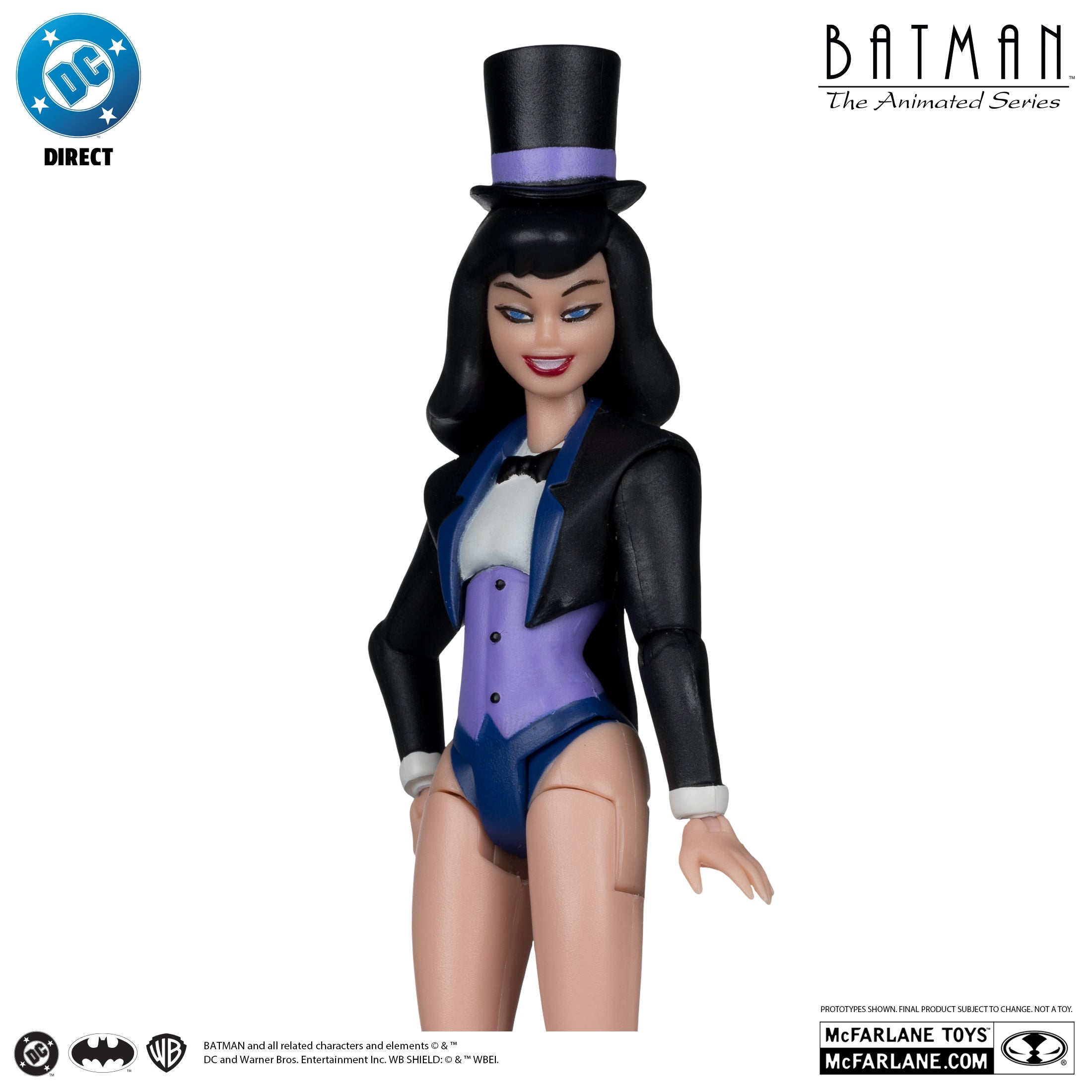 DC Direct Batman The Animated Series Zatanna (Collect to Build: Clock King) McFarlane