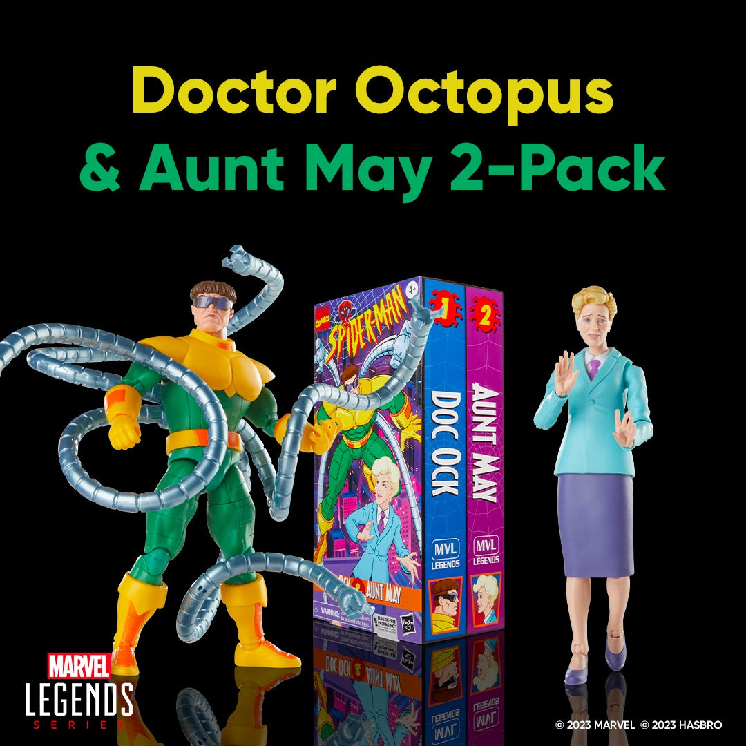 Marvel Legends Series Doctor Octopus & Aunt May Hasbro