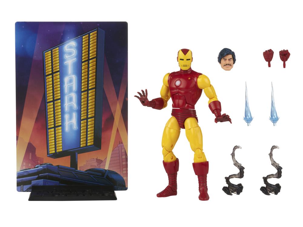 Iron Man 20 Aniversario Marvel Legends Hasbro