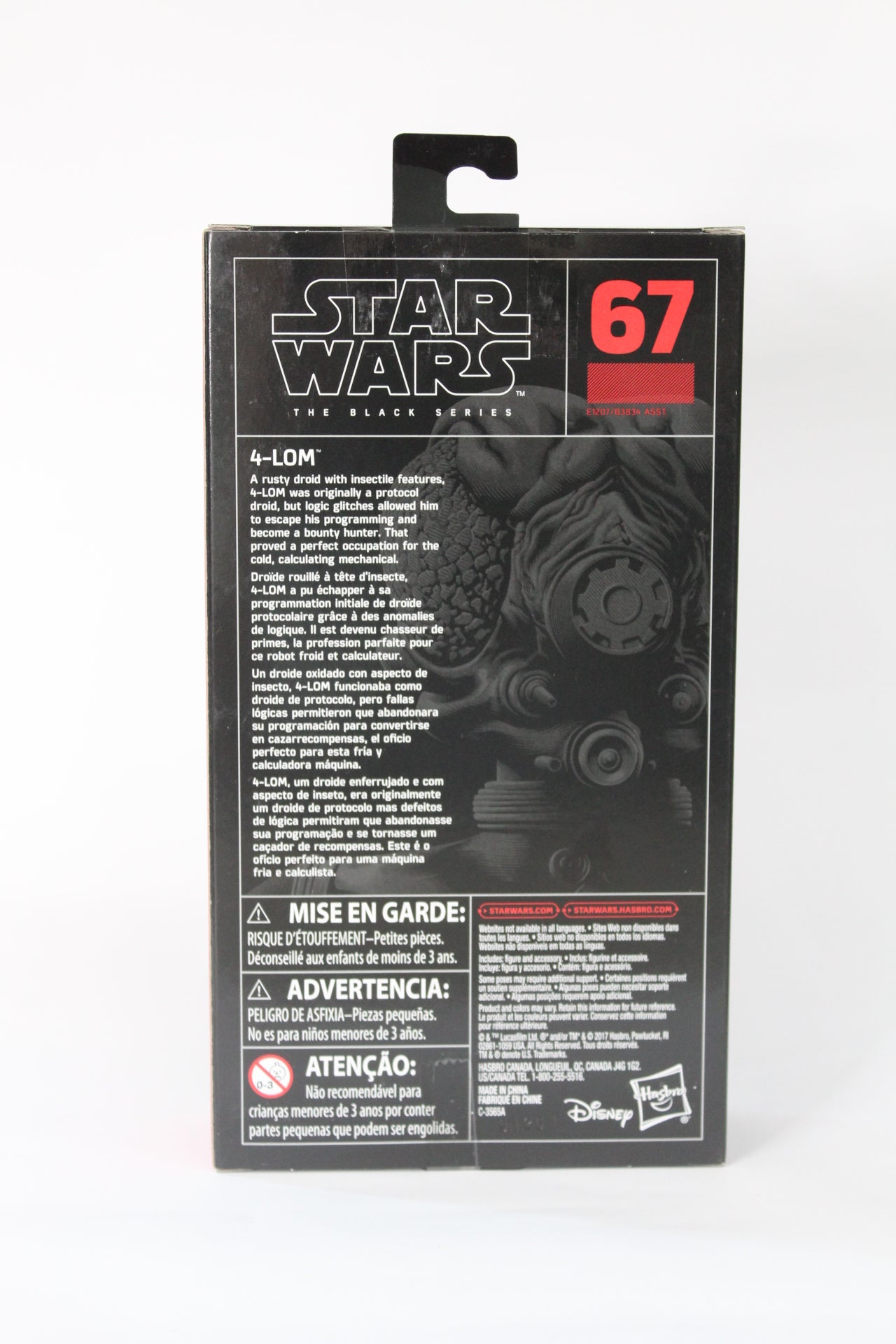 Star Wars The Black Series 4-Lom Hasbro