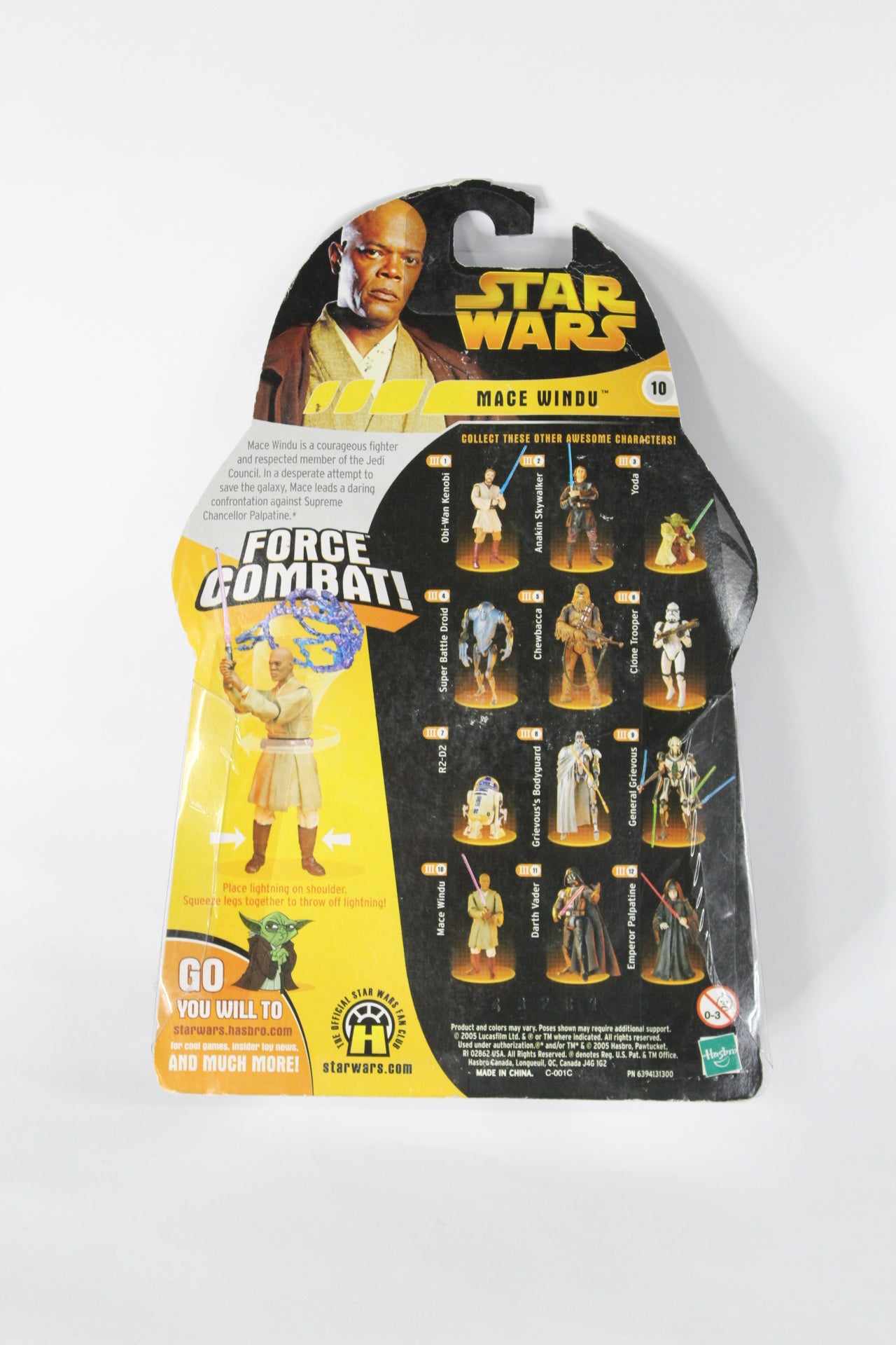 Mace Windu Star Wars ROTS Hasbro