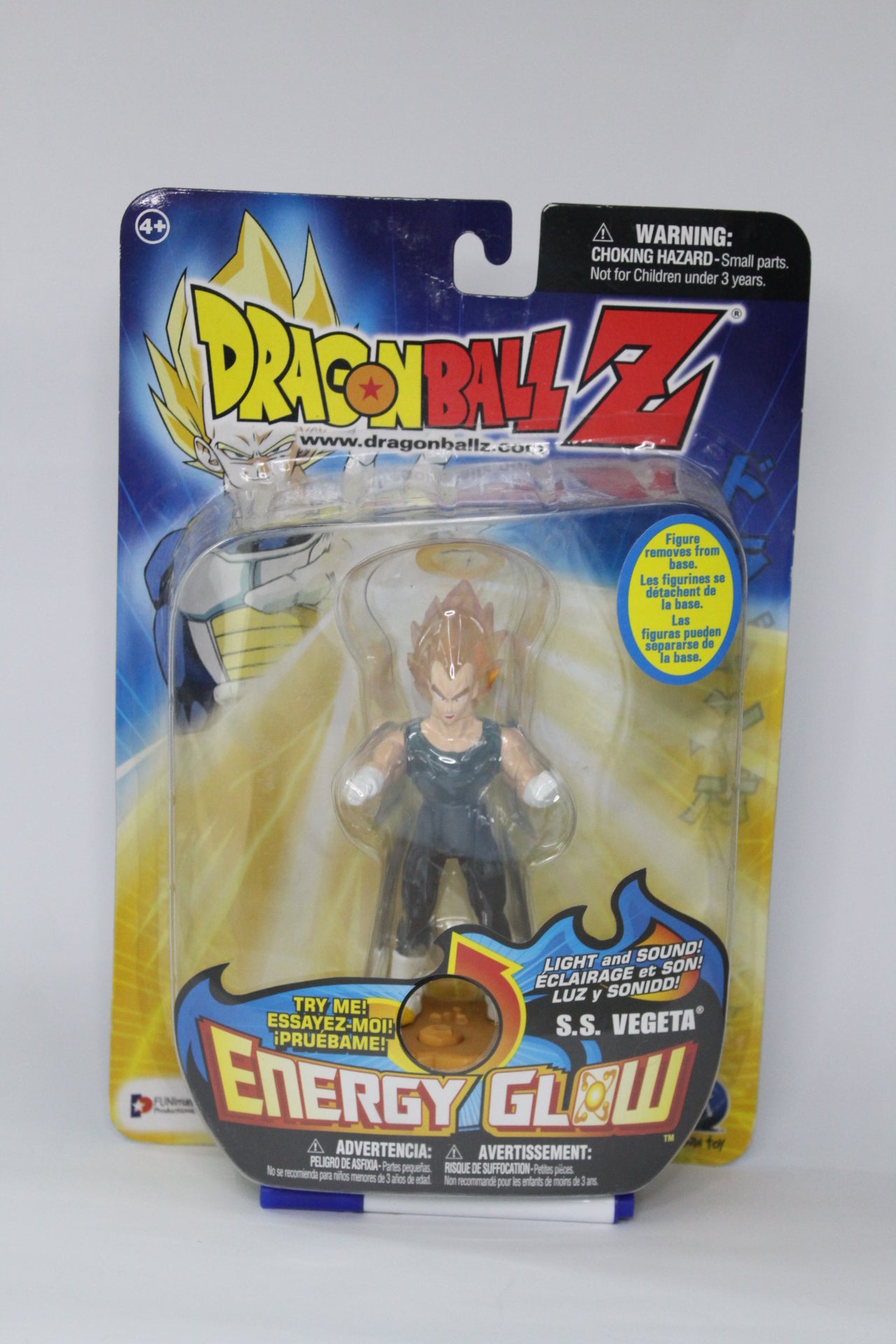 Vegeta Super Sayayin Energy Glow Dragon Ball Z Irwin Toy