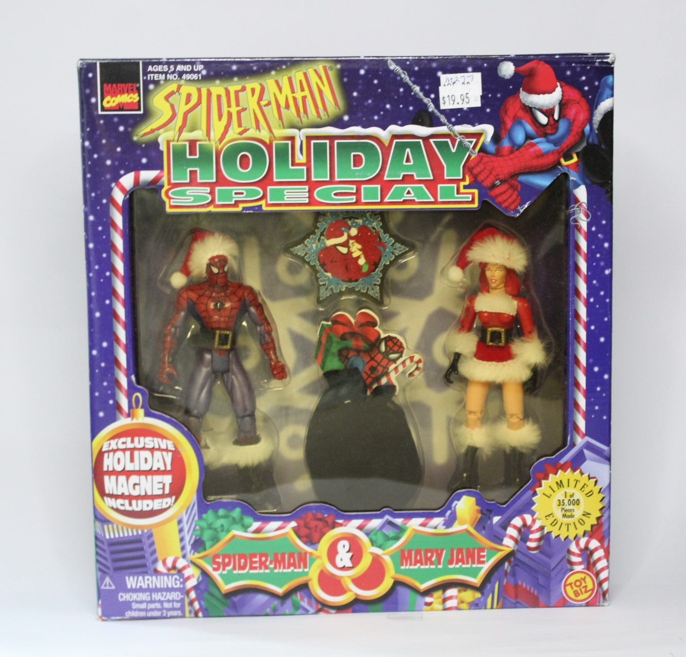 Spider Man & Mary Jane Holiday Special Marvel Toybiz