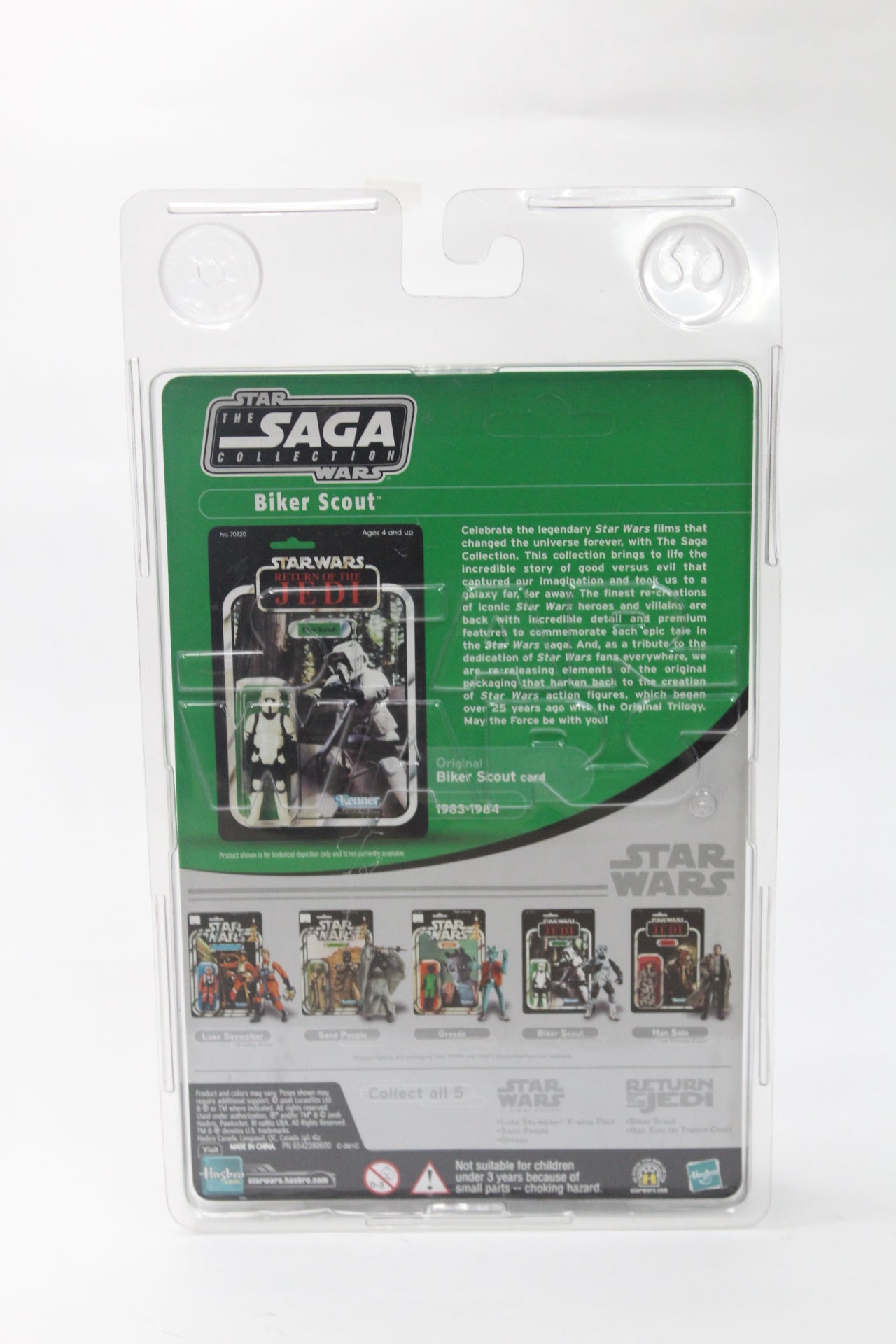 Biker Scout Star Wars The Saga Collection Hasbro