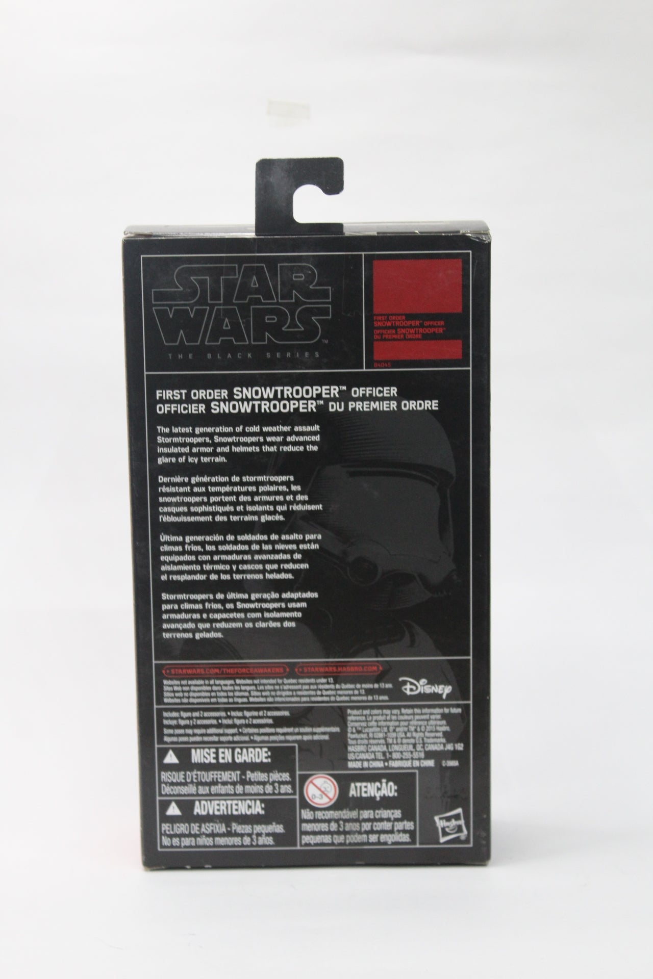 First Order Snowtrooper Officer Star Wars The Black Series Hasbro