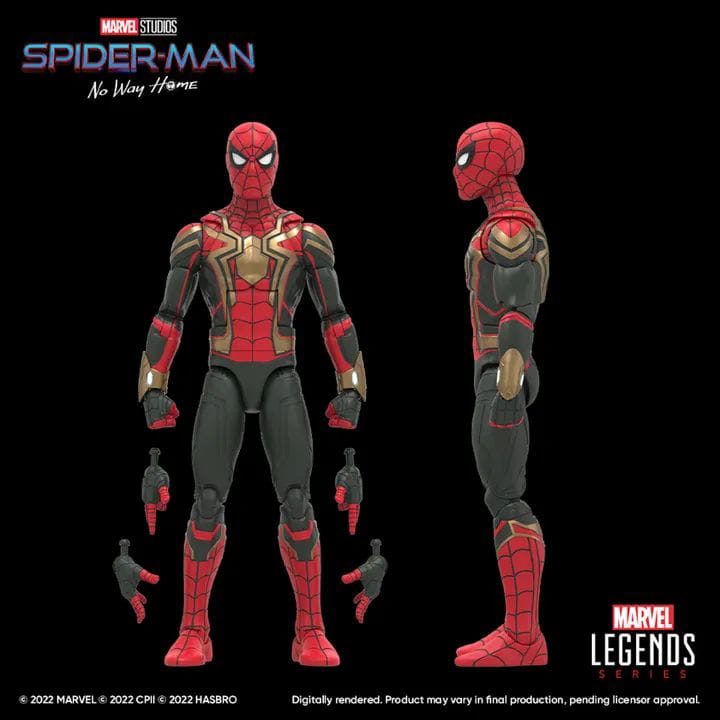 Spiderman No Way Home Marvel Legends Hasbro