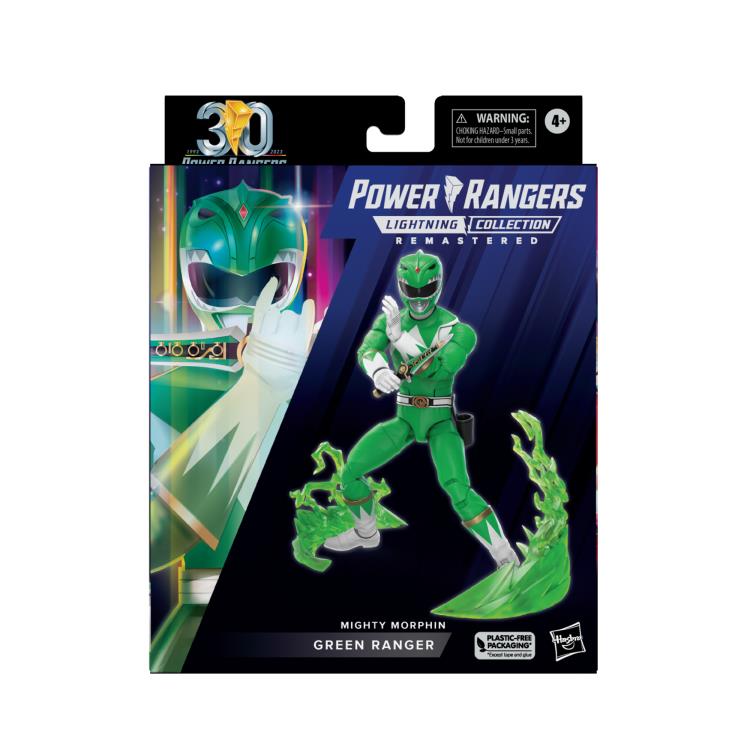 PREVENTA Mighty Morphin Power Rangers 30th Anniversary LIghtning Collection Green Ranger (Primer pago/Anticipo)