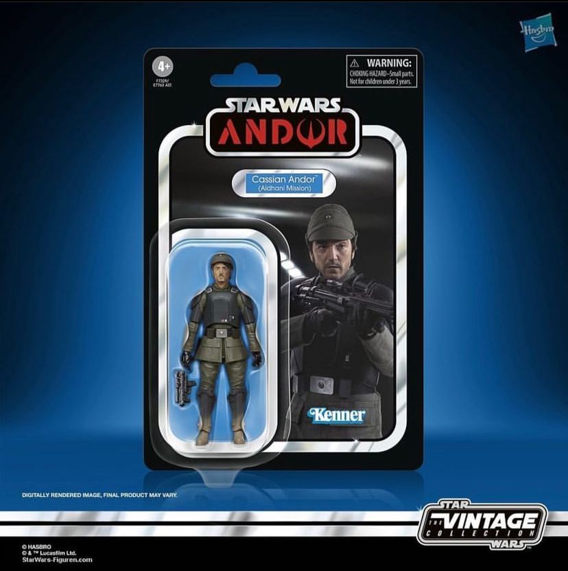 Cassian Andor (Aldhani Mission) Star Wars The Vintage Collection