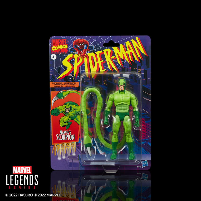 Scorpion Spider-man Marvel Legends Hasbro